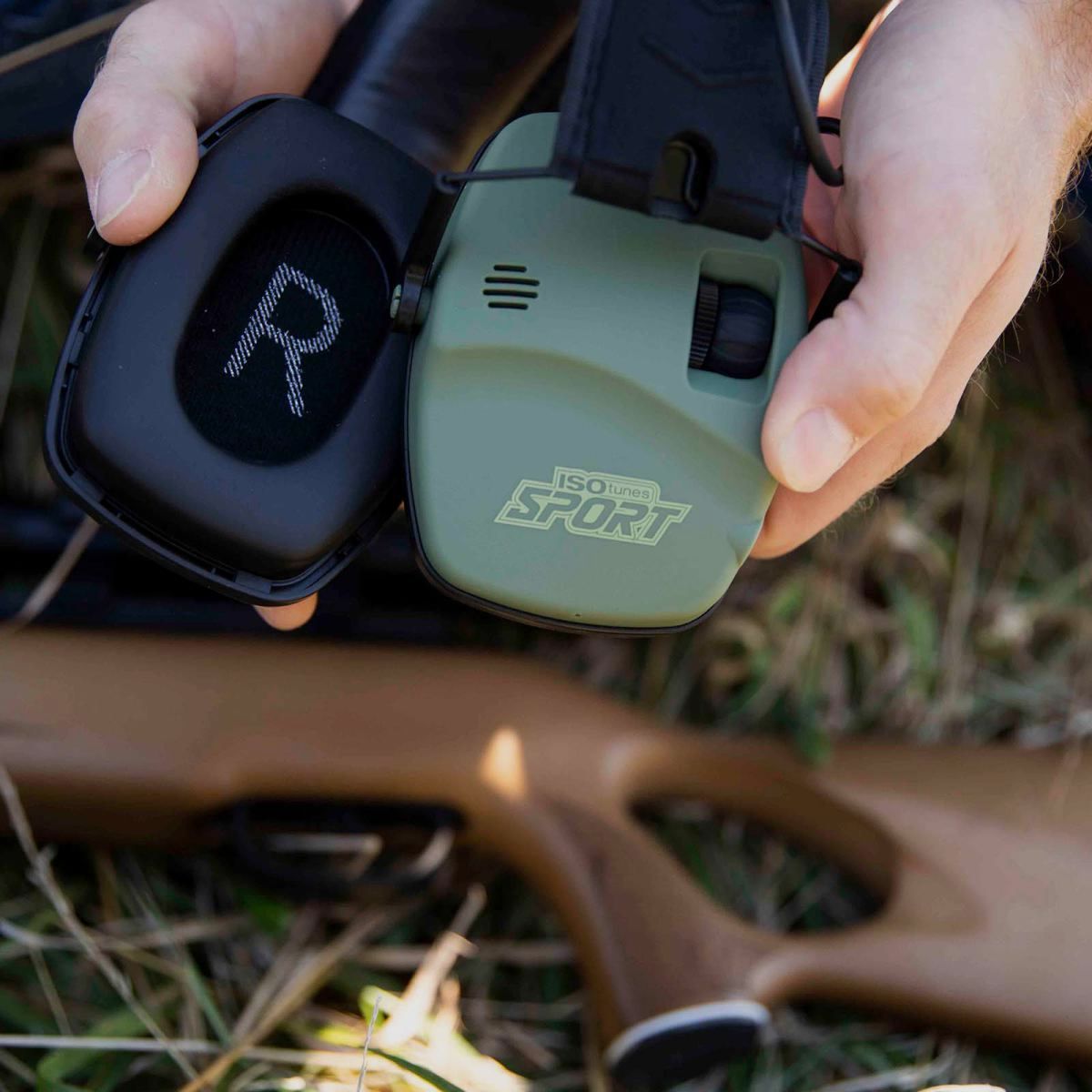 ISOTUNES Sport Defy Slim Ochrona Słuchu z Bluetooth / Zielony