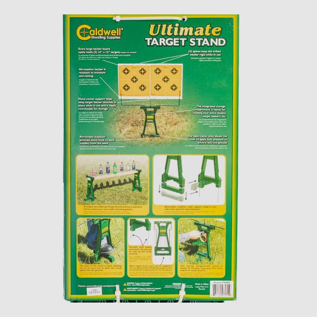 Caldwell Support de cible Ultimate Target Stand