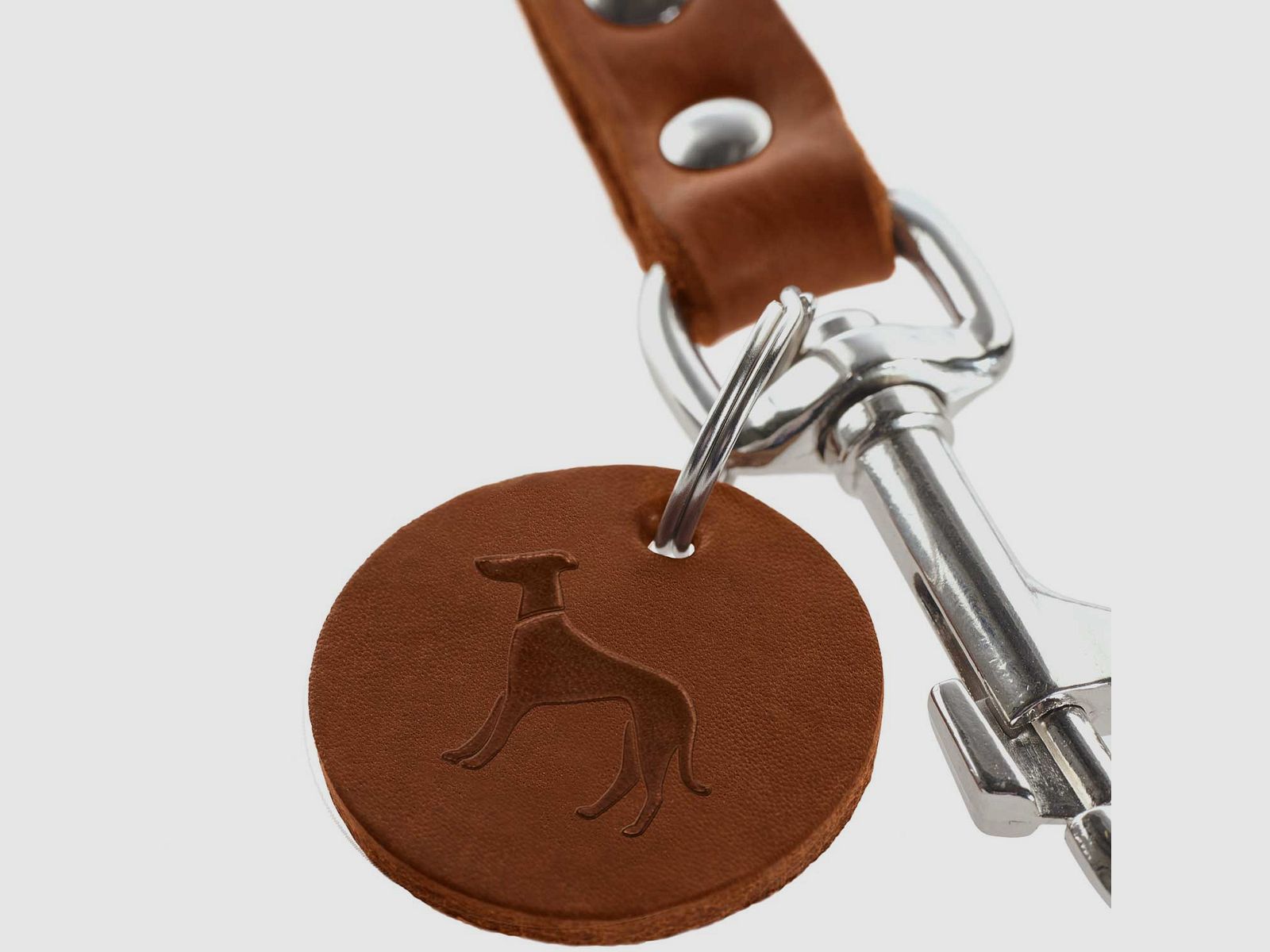 Hunter verstellbare Führleine aus Leder