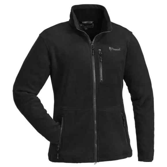 Veste Polaire Noire Finnveden pour Femme Pinewood, image 1 sur 2