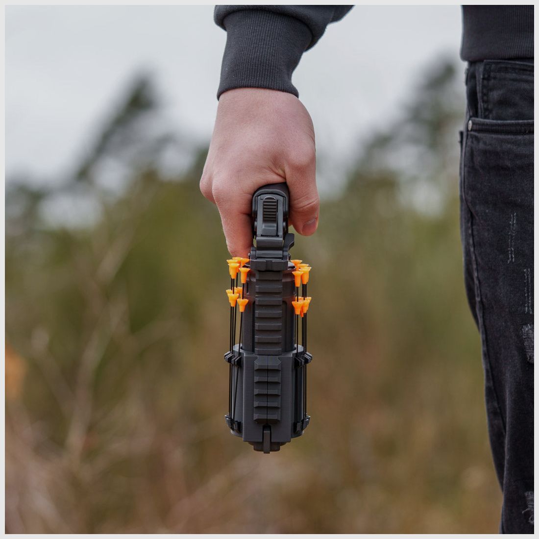 Needle Holder for Six-Needler / DARTIE | incl. Picatinny + Weaver Rail