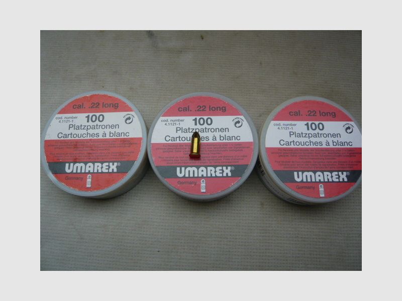 Blank cartridges cal. .22 long Umarex