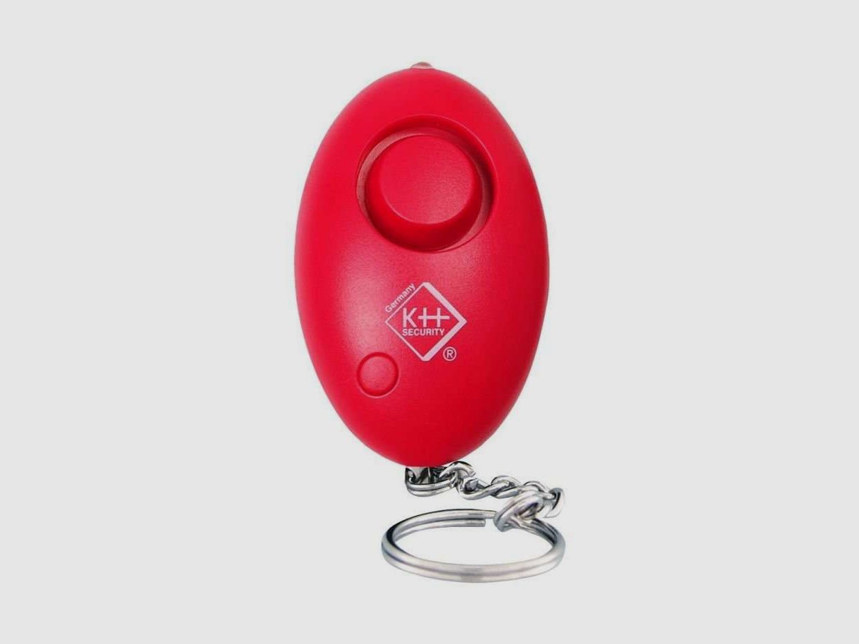 KH-Security – Porte-clés d'alarme personnel -100 dB avec mousqueton, image 1 sur 11
