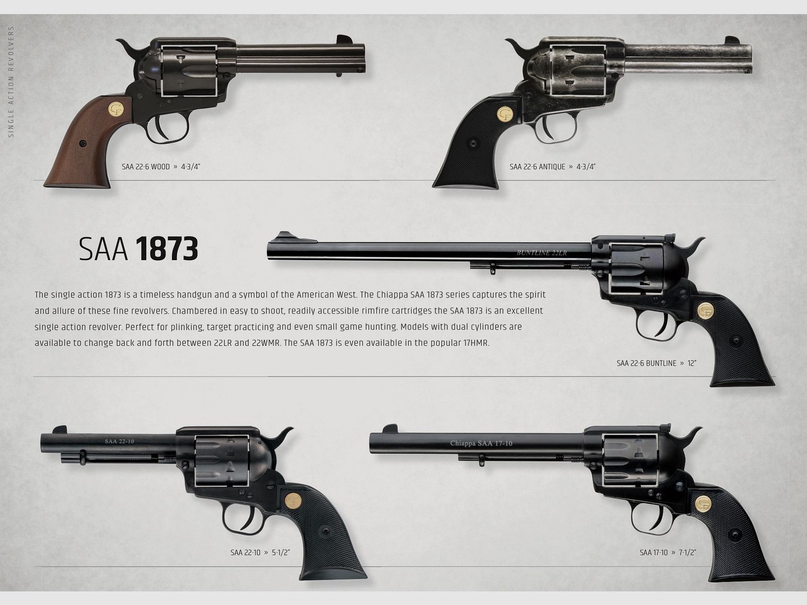 CHIAPPA FIREARMS / PISTOLE – REVOLVER / ALLE MODELLE, Bild 7 von 11