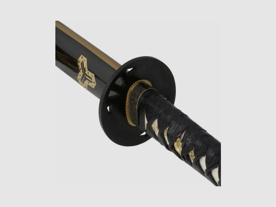 Épée de film Katana de la mariée en acier au carbone 1045 dans une boîte de collection
