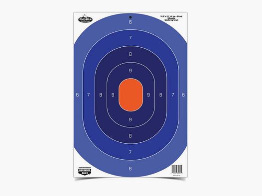 Set of 3 reactive silhouette targets