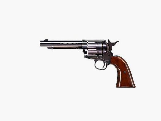 COLT CO2 Waffe Revolver SAA .45 5,5'' Blue Kal. 4,5mm Diabolo (Ladehülse)