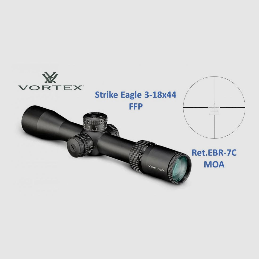 VORTEX STRIKE EAGLE 3-18X44 Ret.EBR-7C MOA, Bild 1 von 2