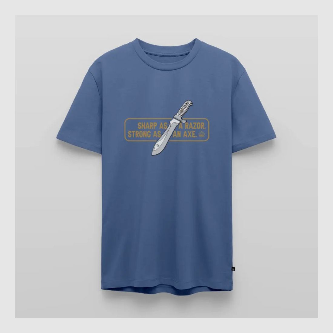 PUMA Męska Premium T-Shirt "White Hunter Sharp & Strong"