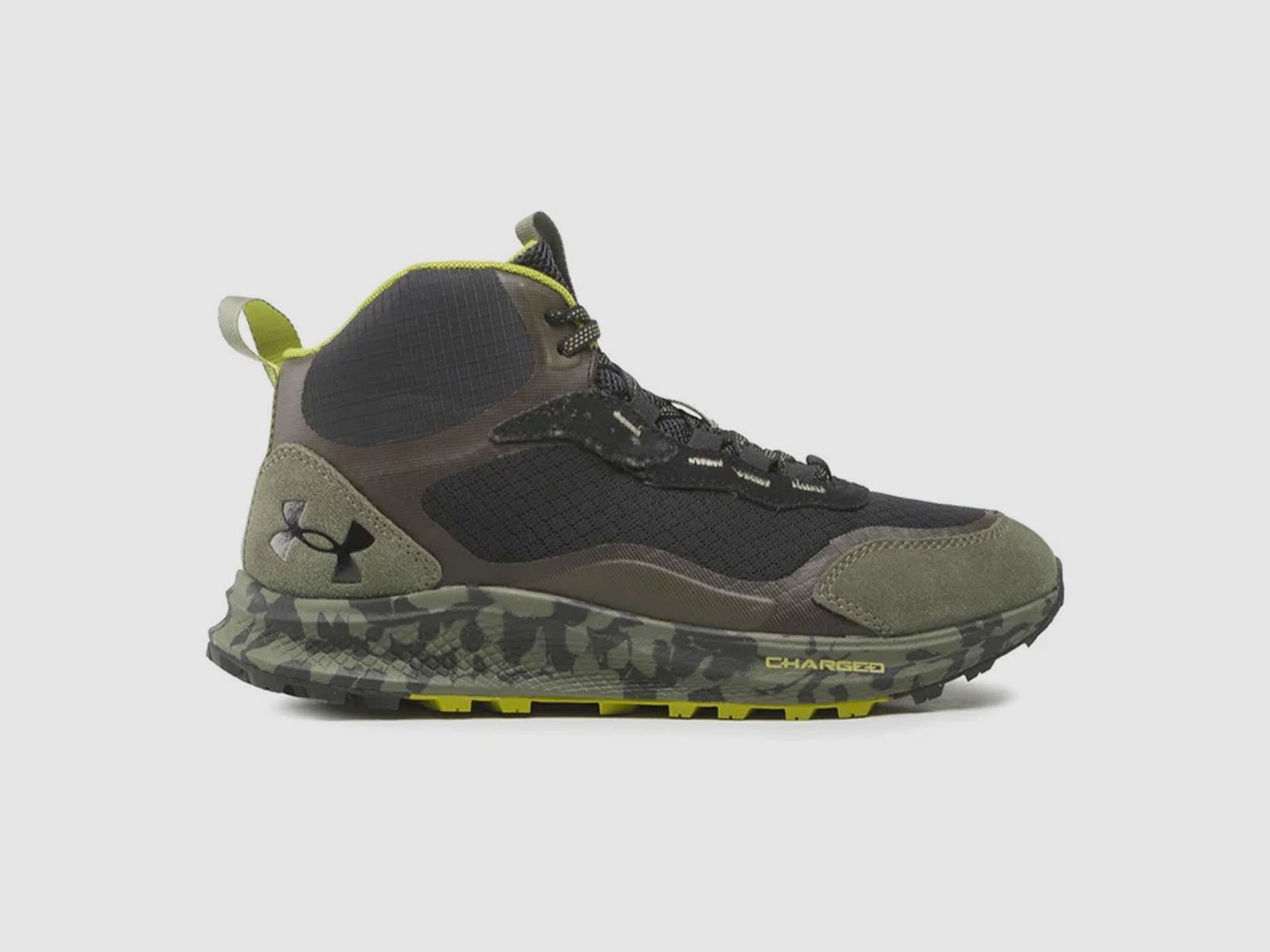 UNDER ARMOUR – MEN – UA CHARGED BANDIT TREK 2 PRT Blk/Grn, image 2 of 5