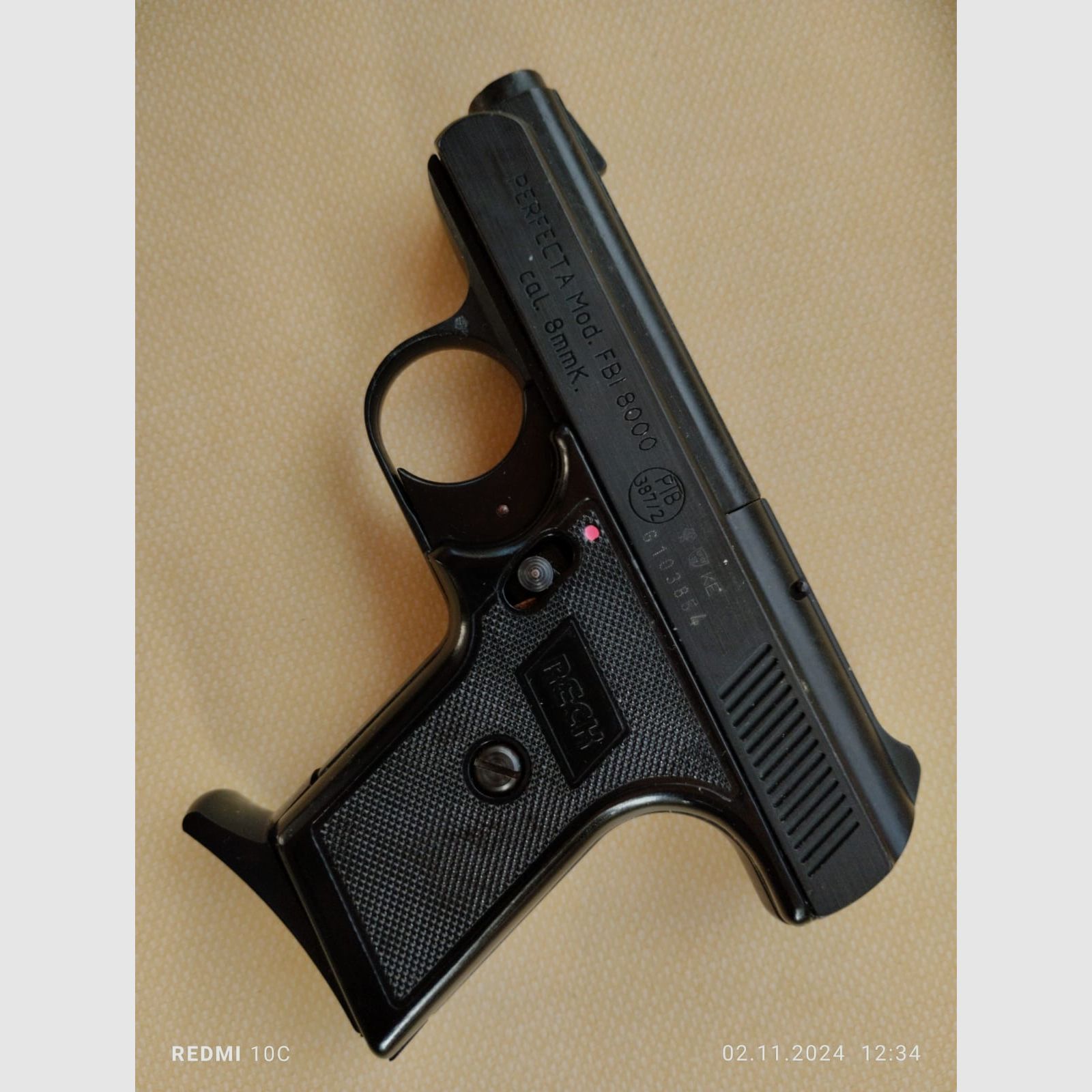 Gaspistole 8mm, Reck FBI 8000