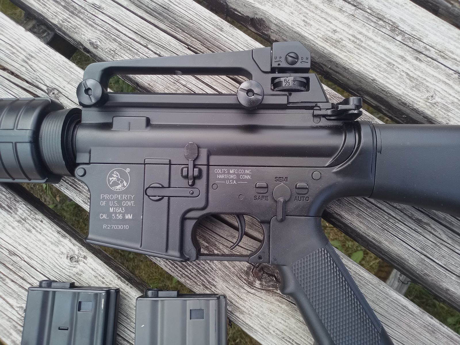 S-AEG Sturmgewehr Colt M16 A3  1,7 Joule ab 18 Jahren F Zeichen  ICS