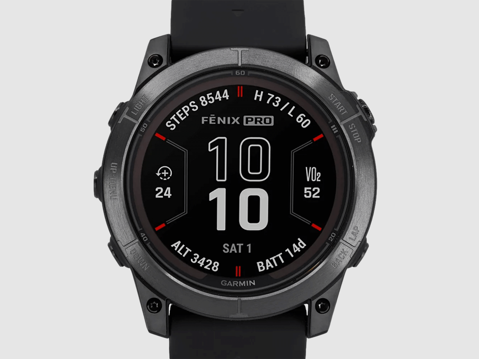 WATCH – GARMIN – FĒNIX® 7X PRO – Sapphire Solar Carbon, image 2 of 5