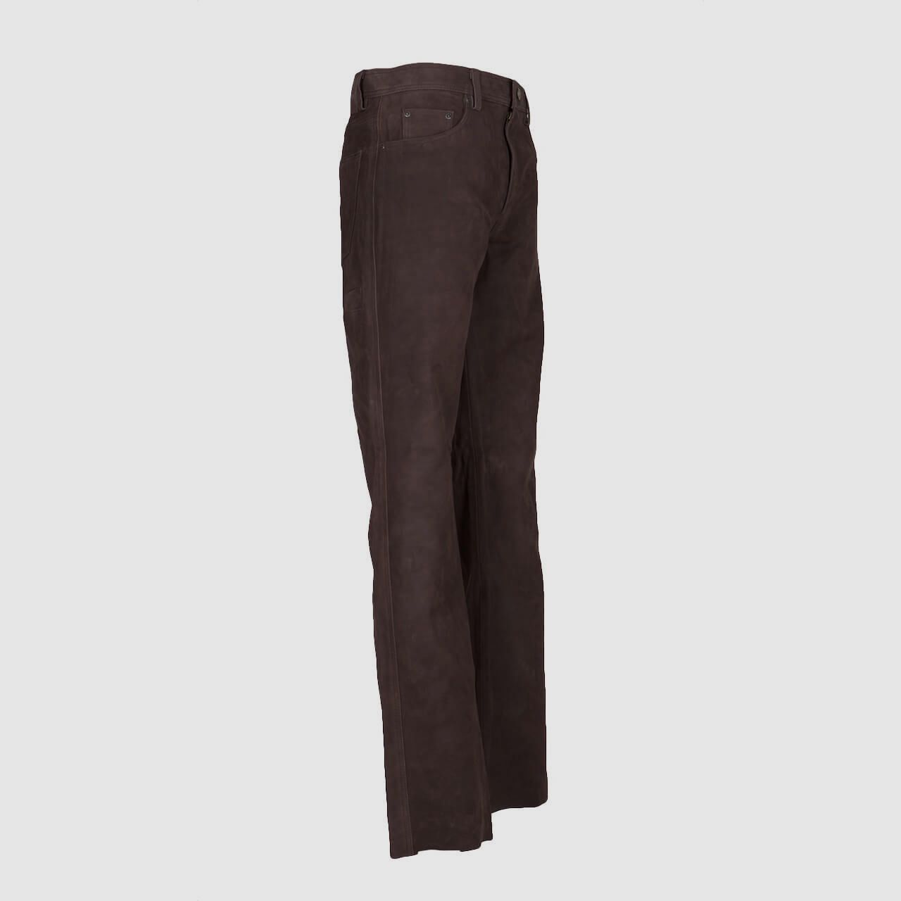 Hubertus Jagdbekleidung Lederhose Büffelleder 44 braun
