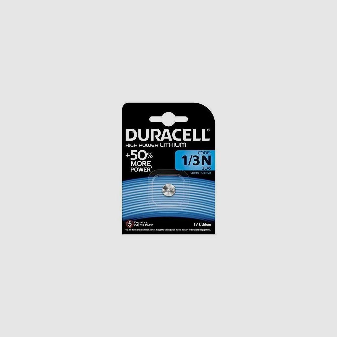 Duracell 1/3N Batterie
