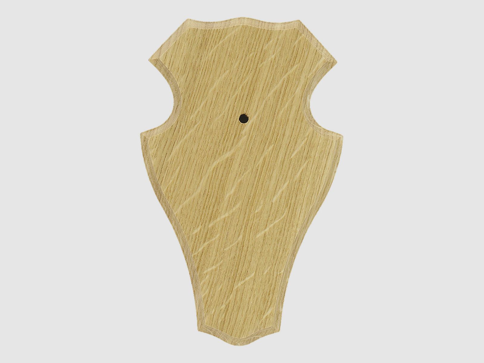 Gehörnbrettchen I hell mit Klammern