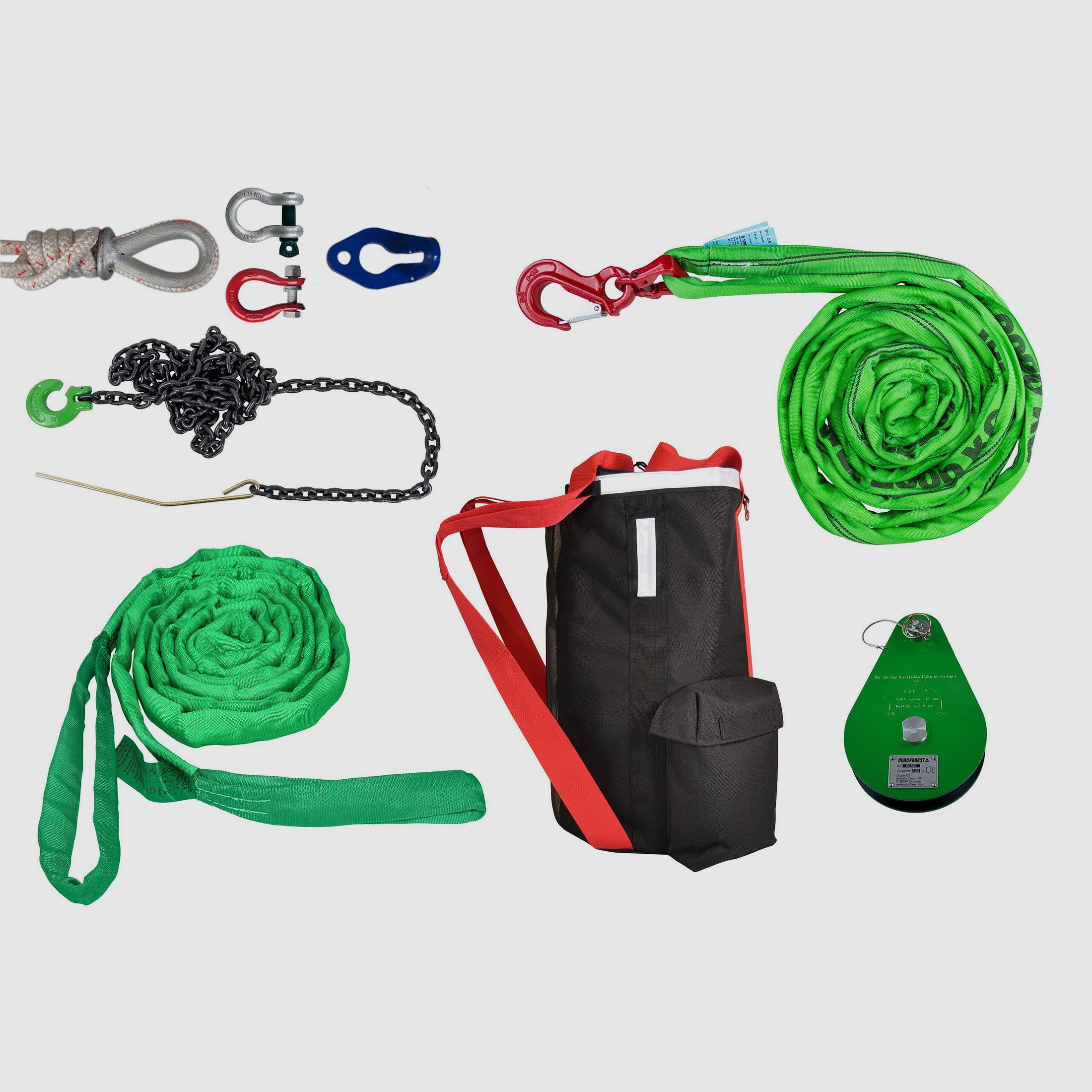 Towing equipment for Nordforest Spillwinde 1800