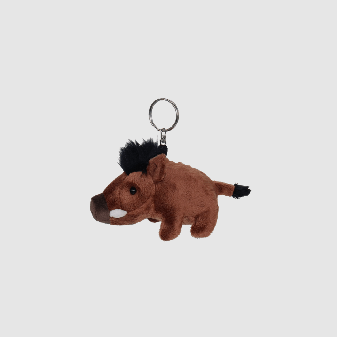 Porte-clés en peluche sanglier