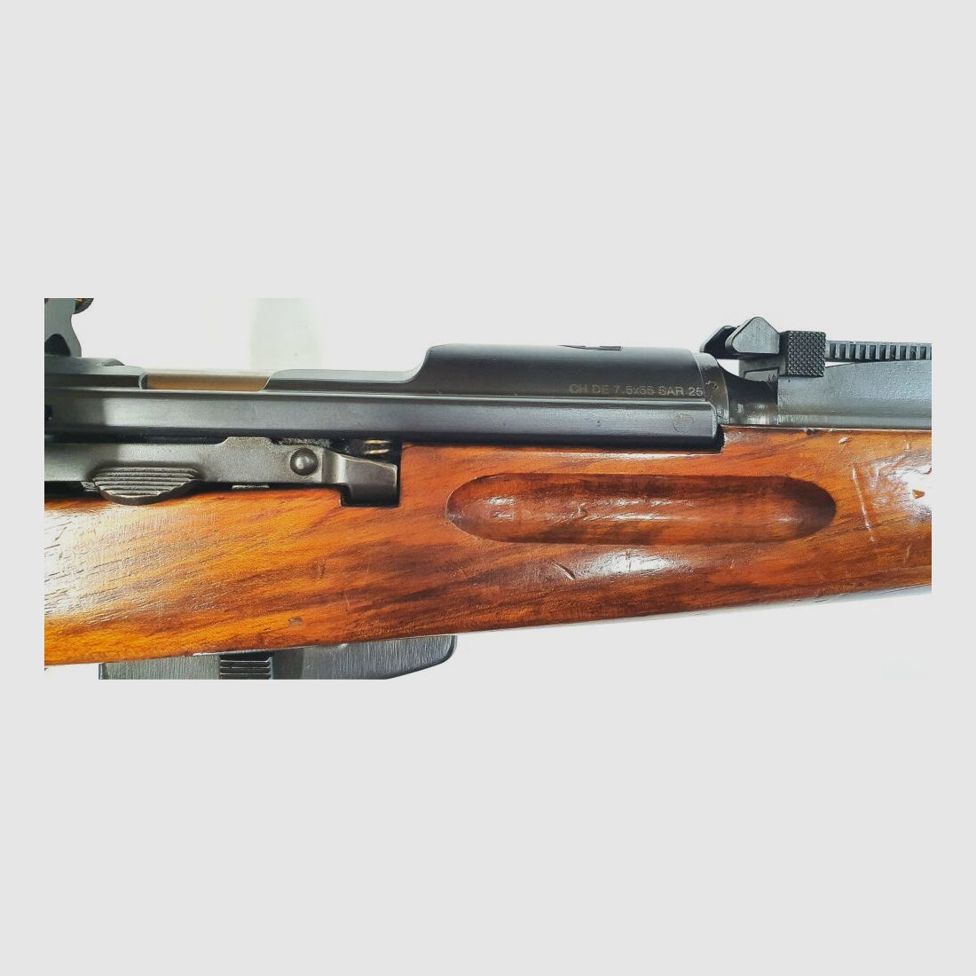 Waffenfabrik Bern Repetierbüchse Waffenfabrik Bern Schweizer K31 Kaliber 7,5x55swiss komplett nummerngleich + Hämmerli