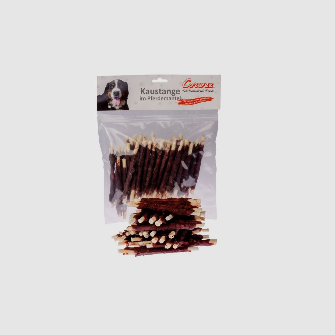 Corwex Hundesnack Kaustange im Pferdemantel 500g