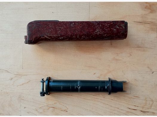 Klassische VZ.58 Ersatzteile unterer Handschutz und Halterung für oberen Handschutz / Beaver Barf