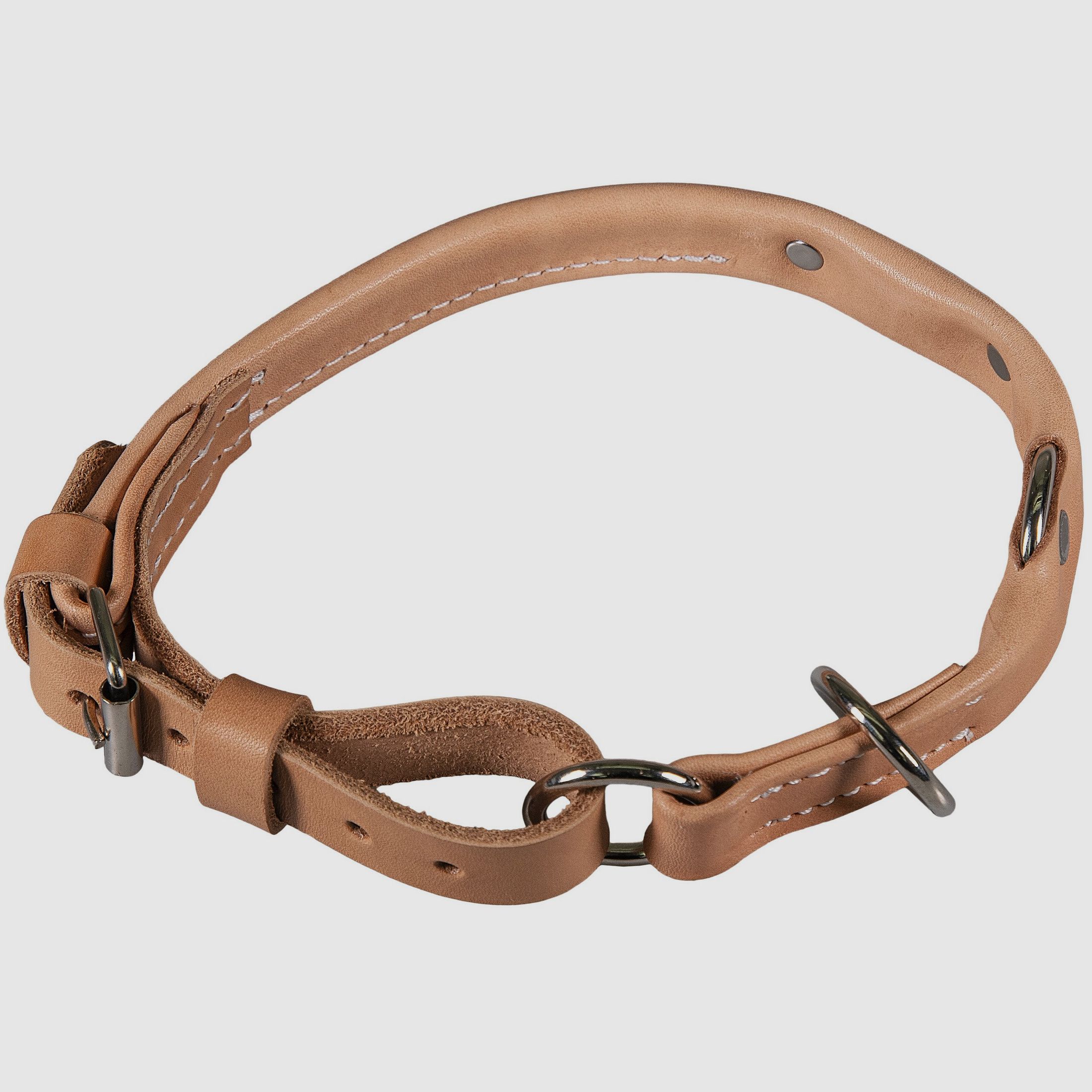 Collare in pelle da tiro