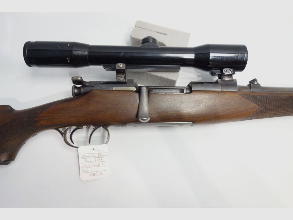 Hombre Mannlicher Mannlich Schönauer GK con 1,5-6x36/1 Hensold/Wetzlar Diavari