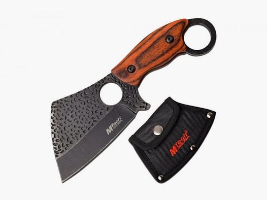 Mtech USA piccolo coltello da macellaio a lama fissa in legno
