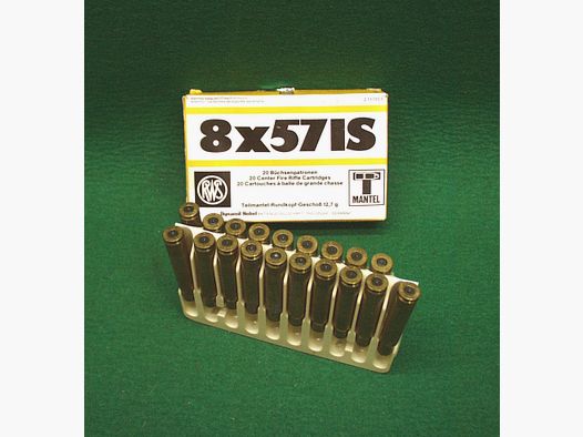 RWS cases 8x57IS, used
