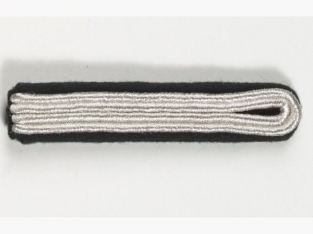 Schulterstück glatt f. Damen silber uni