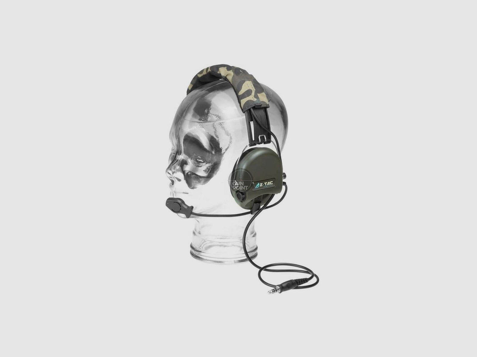 Z-Tactical SRD Headset Military Standard Plug-Foliage Green