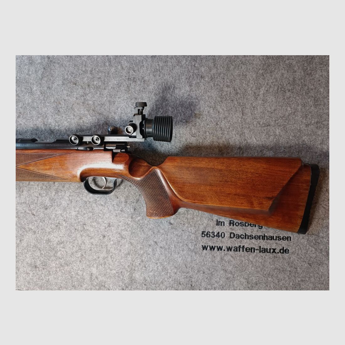 Anschütz Mod. 54 Match met diopter houten kolf