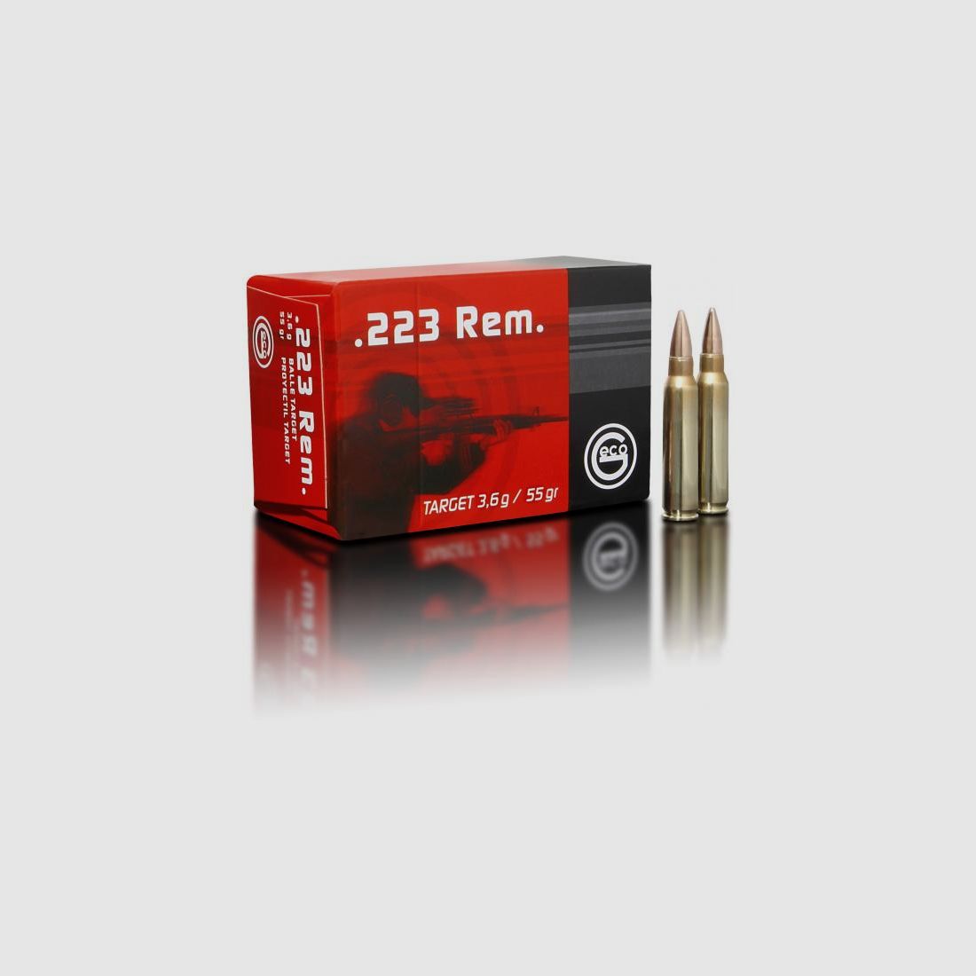 Geco .223 Rem 3,6g 55grs Target FMJ