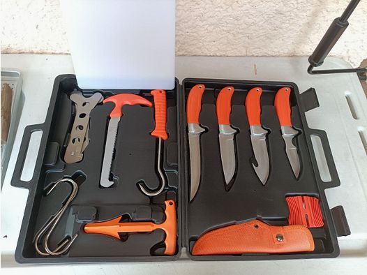 Wald & Forst Zerwirk-Set Big Box – 13-teilig Aufbrechen NEU