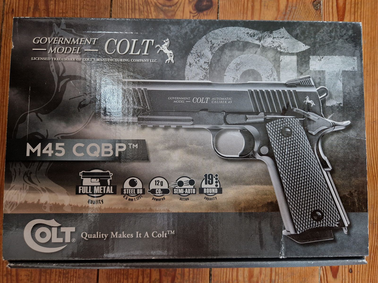 COLT Rail Gun Government Model M45 CQBP Automatic Caliber 45 15M09274