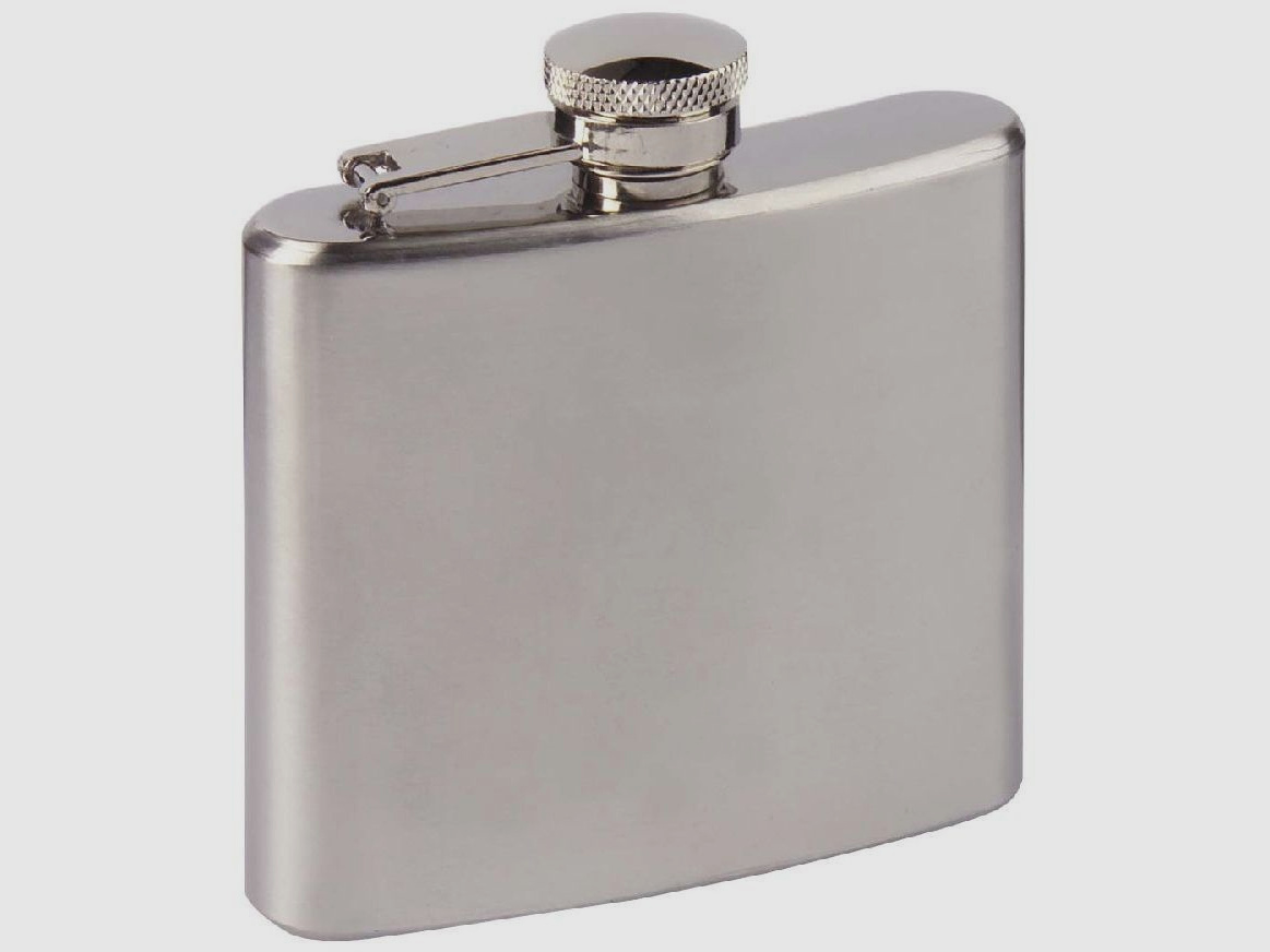 Flachmann Edelstahl 110 ccm