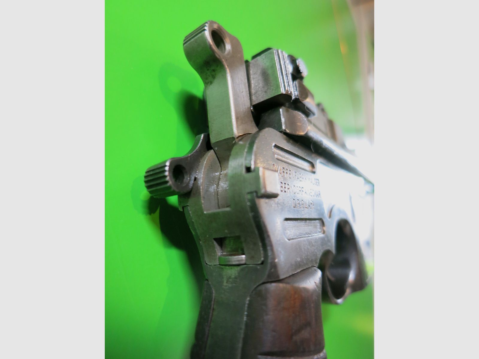 Mauser C96, Broomhandle, Mauser Oberndorf, Kal. 7,63 Mauser   #77-, Bild 7 von 14