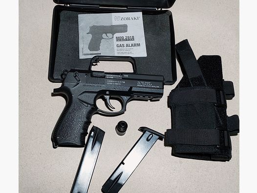 Set Zoraki 2918 PAK mit 2 Magazinen und Holster
