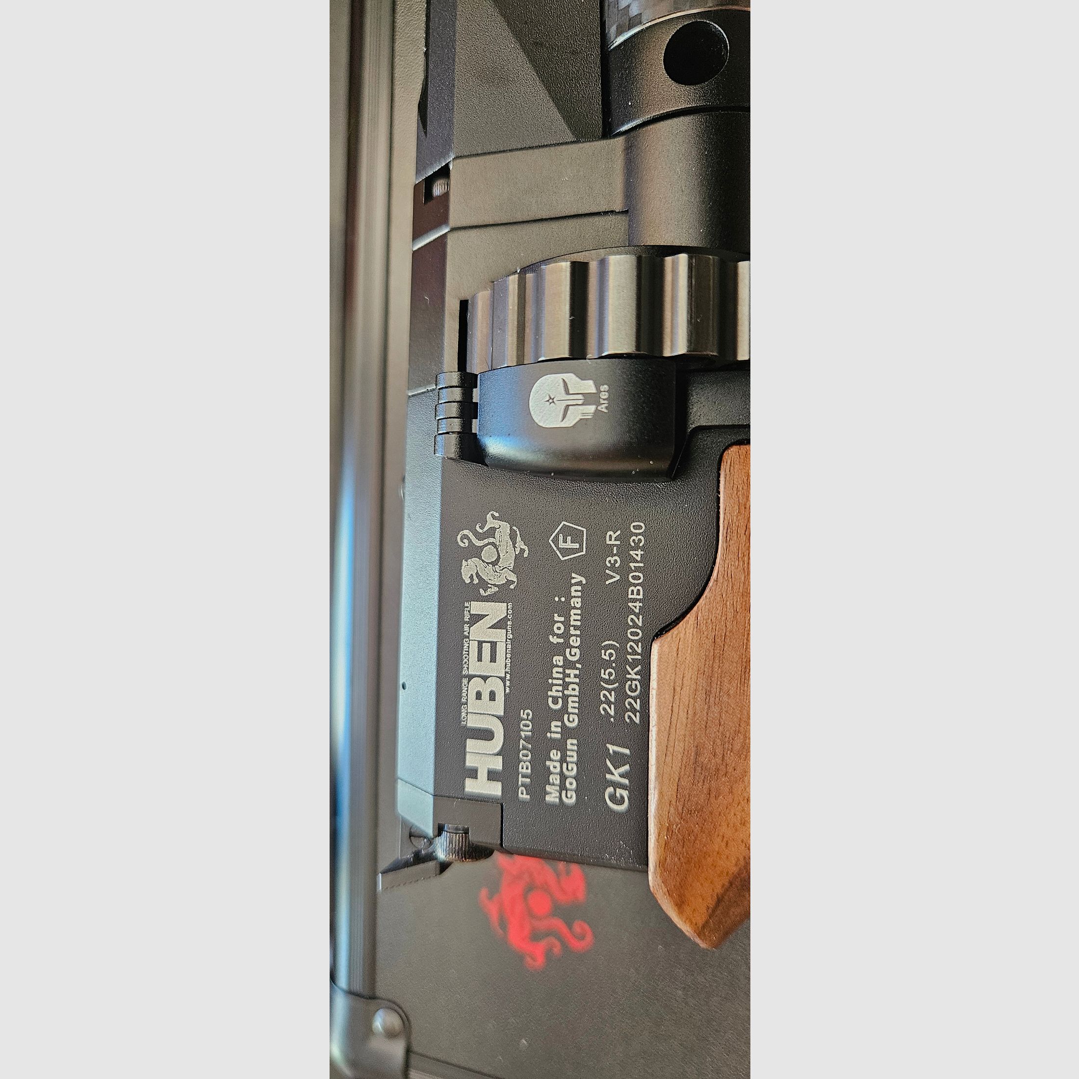 Huben Gk1 van GoGun met accessoires