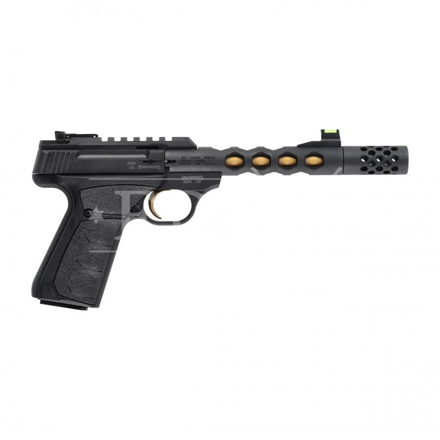 Pistolet BROWNING BUCK MARK PLUS VISION BLK GOLD 22LR