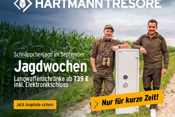 Hunting weeks at HARTMANN TRESORE: Secure for generations.