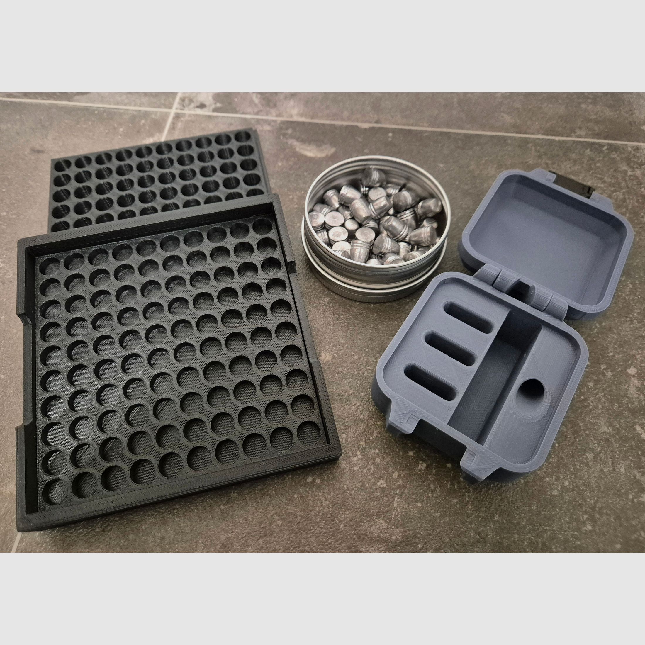 48x AEA HPMax 95Grains projectiles + .35 boîte de transport + Megalobox