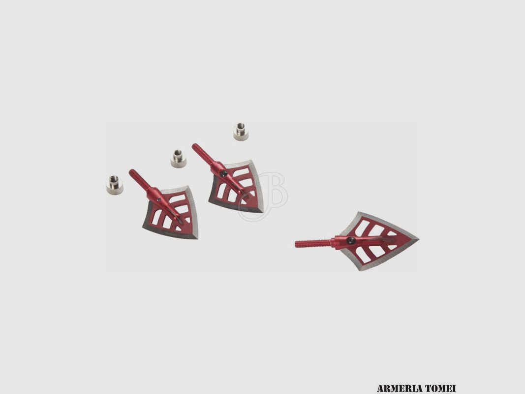 DIRTNAP – Jachtpunt RED DOUBLE BEVEL 100/125