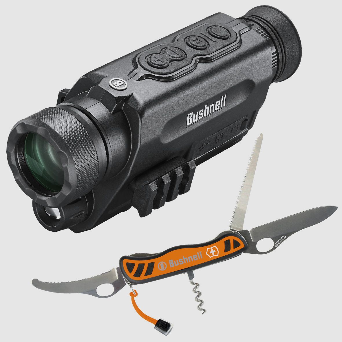 Appareil de vision nocturne Bushnell 5x32 incluant un couteau de poche Victorinox