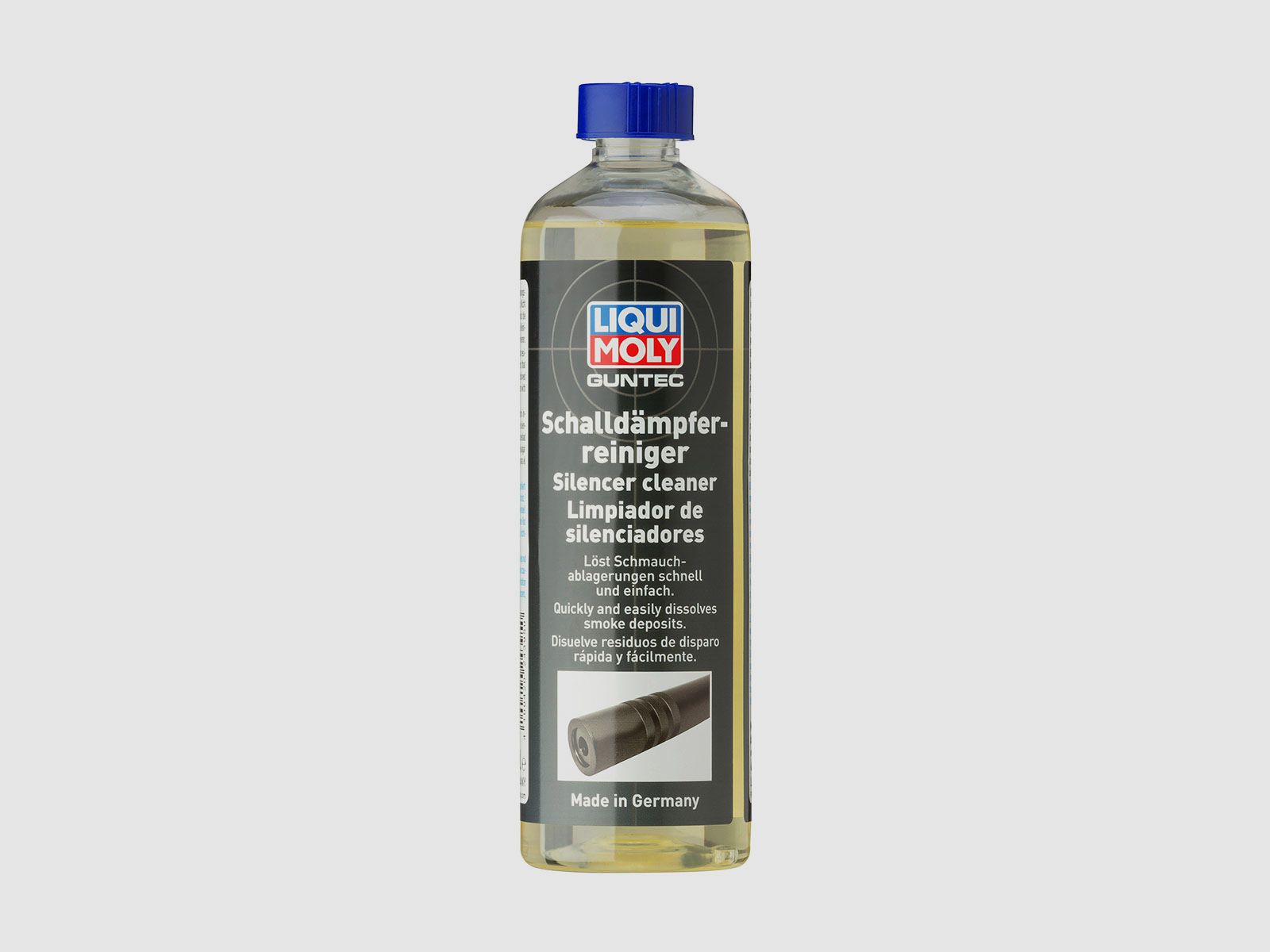 GUNTEC Pulitore per Silenziatori Bottiglia 500ml