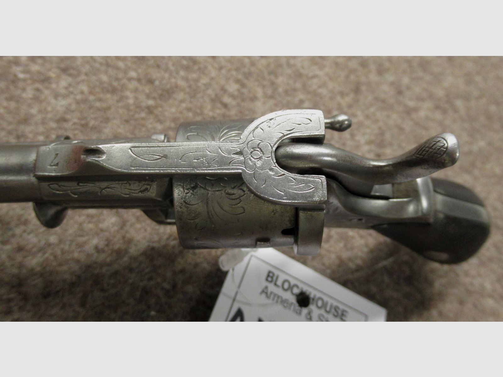AB-158 MEYERS revolver à broche, modèle artisanal, cal. 7mm à broche, image 6 sur 6