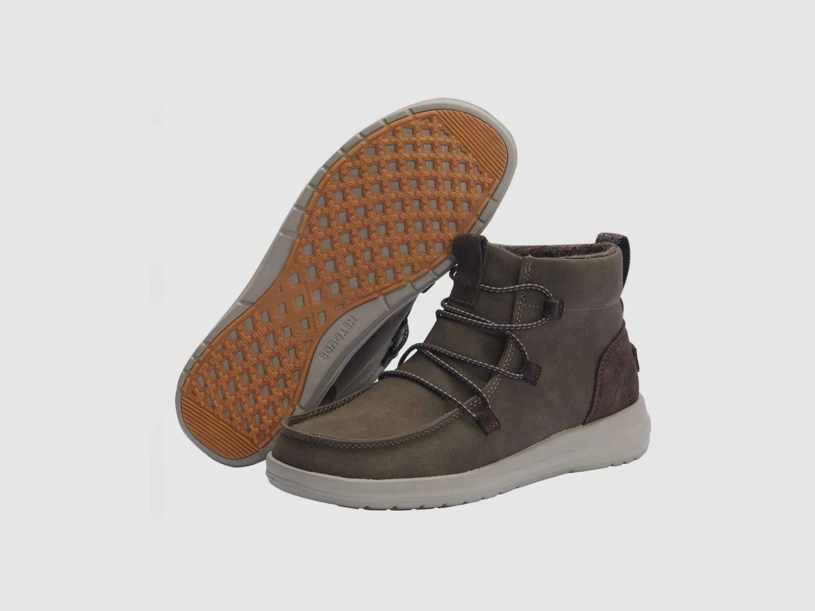 HEY DUDE Eloise DAMEN Recycled Leather Coffee