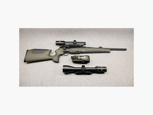 Geradezug Repetierbüchse Merkel RX Helix Speedster, Kal. .308 Win., mit 2 x Zfr. Meopta Meostar