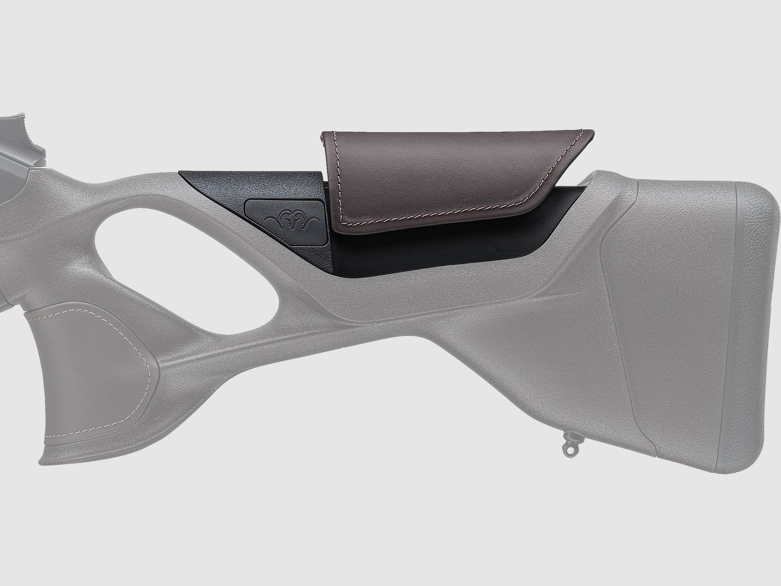 Blaser verstellbarer Schaftrücken Leder für R8 Ultimate