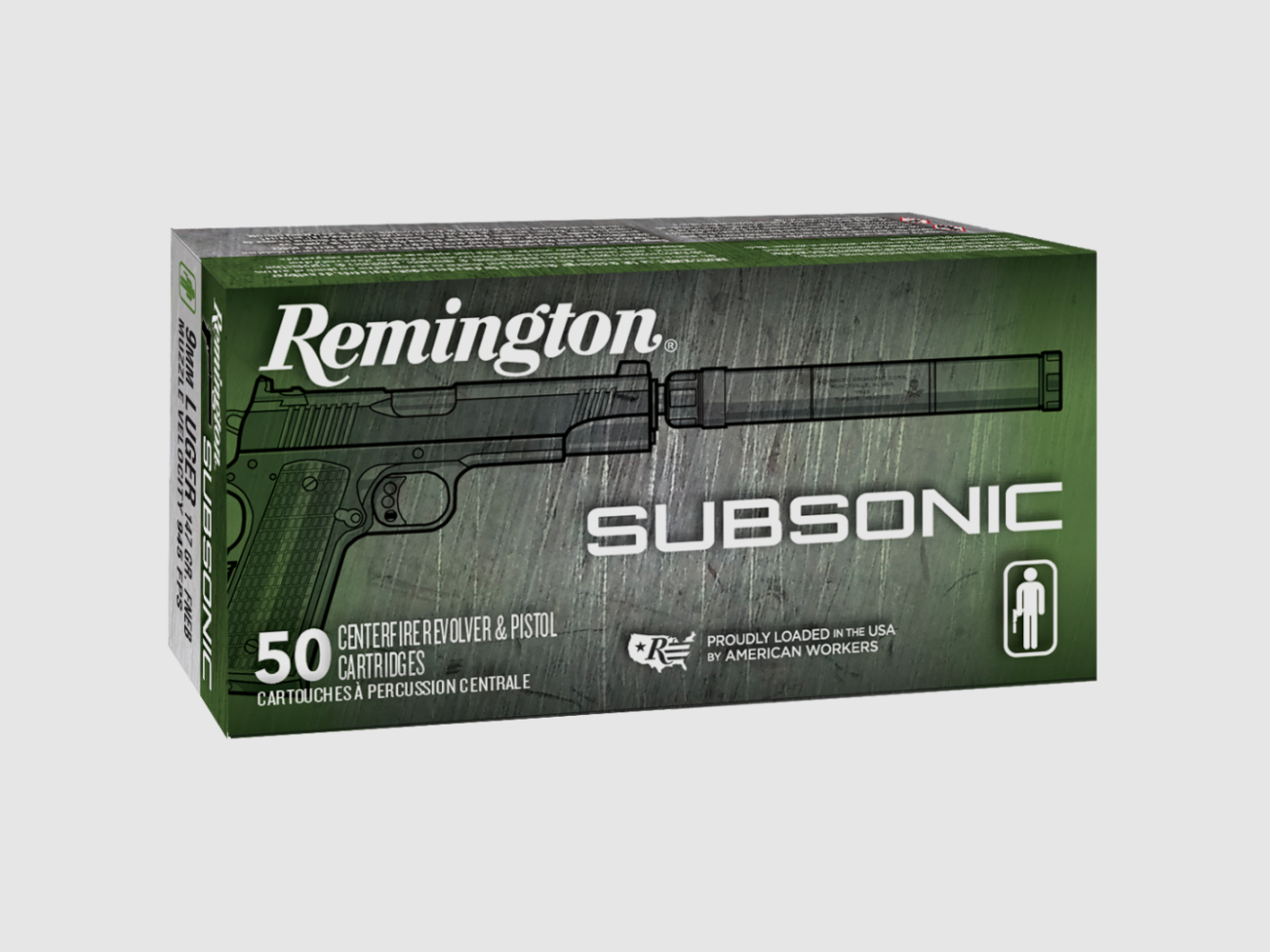 9mm Para Remington 147 gr FNEB Subsonic VE 50